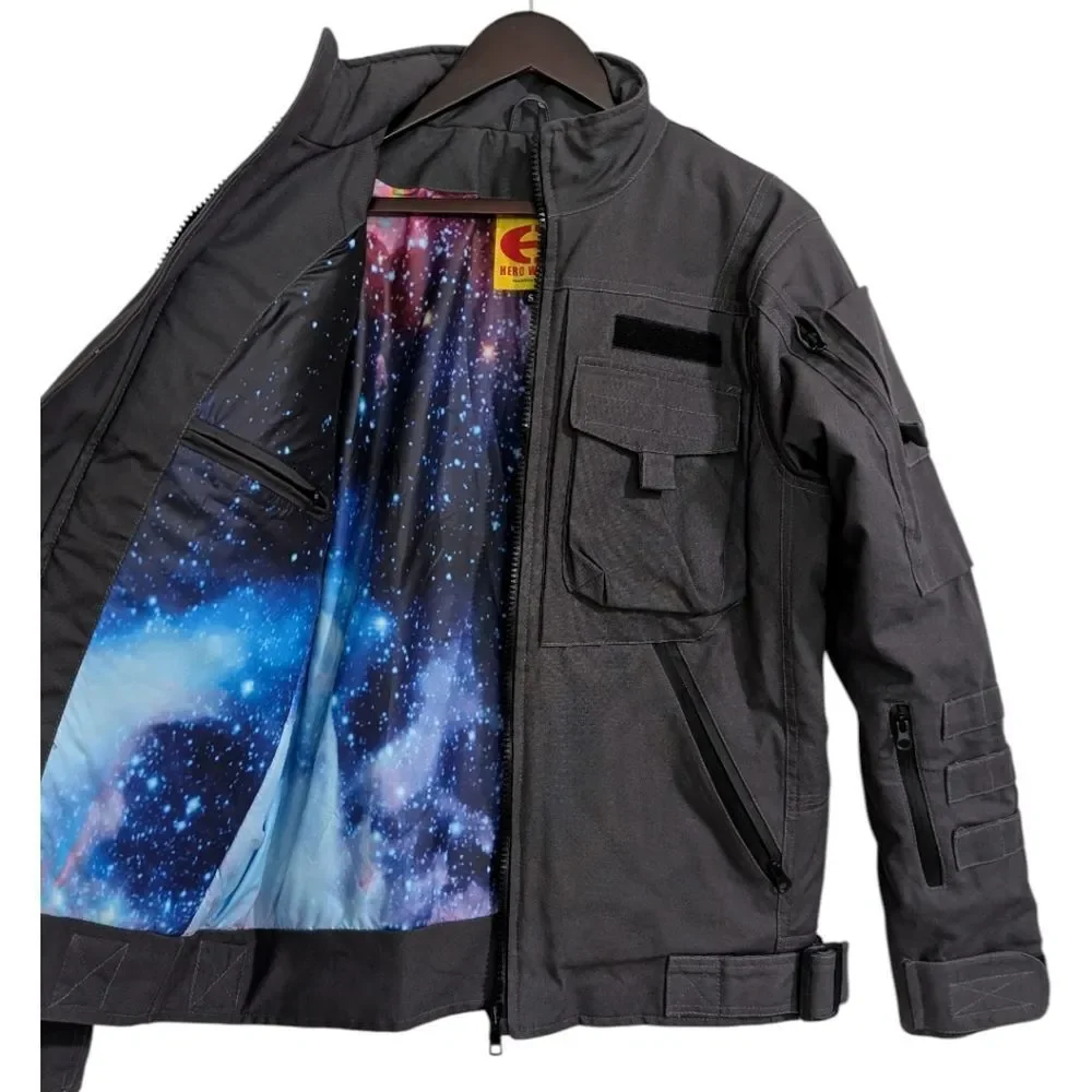RARE Hero Within Star Trek SDCC Exclusive Tactical Bomber Jacket Size Small NWOT